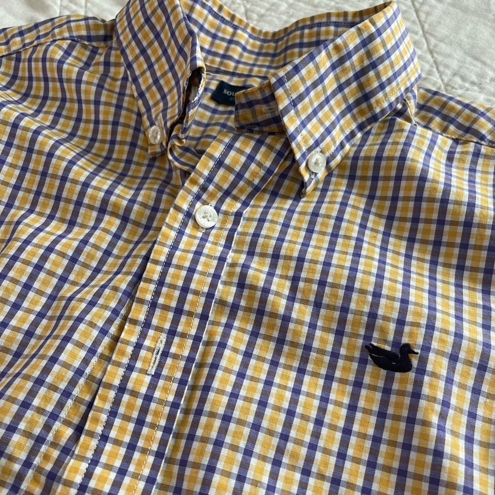 Boys Southern Marsh Button Down